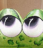 Jolis yeux de grenouille